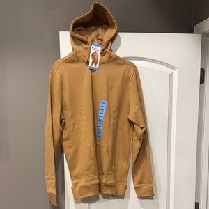 Champion Fleece Hoodie in Tan